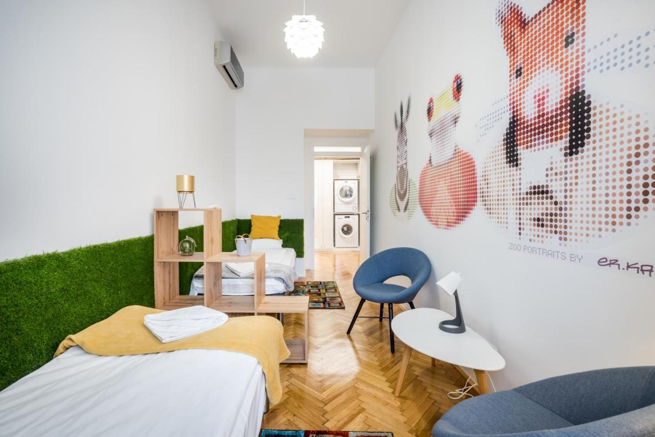 Bpr Stylish Vagabond Apartment With Ac Budapest Esterno foto